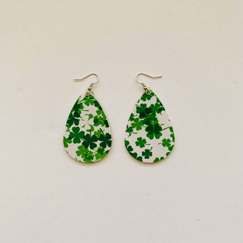 St Patricks Day Earrings St Patricks Day Jewelry Leprechaun